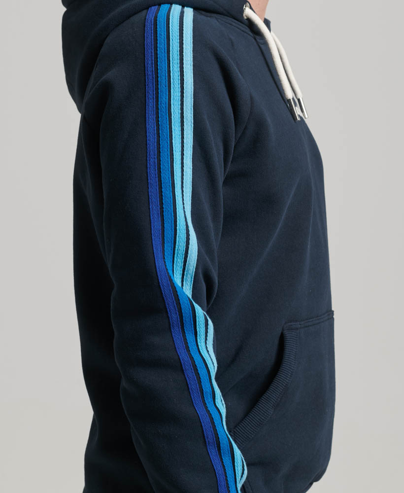 Terrain Sleeve Stripe Logo Hoodie Eclipse Navy M2013169A 98T 3