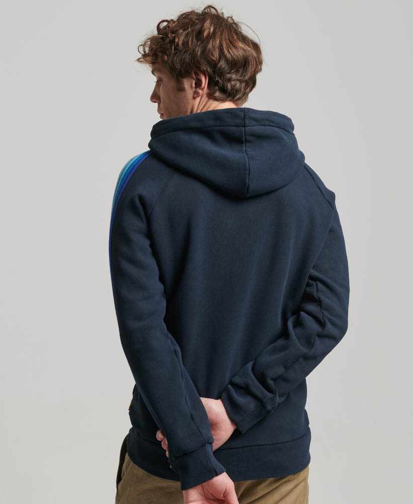 Terrain Sleeve Stripe Logo Hoodie Eclipse Navy M2013169A 98T 4
