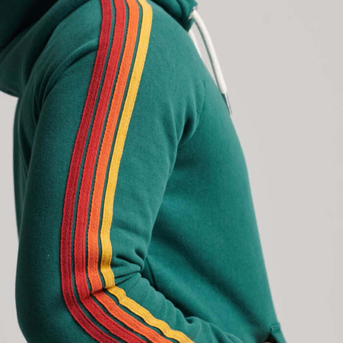 Terrain Sleeve Stripe Logo Hoodie Erin Green M2013169A 4PR 3
