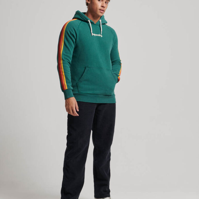 Terrain Sleeve Stripe Logo Hoodie Erin Green M2013169A 4PR 5
