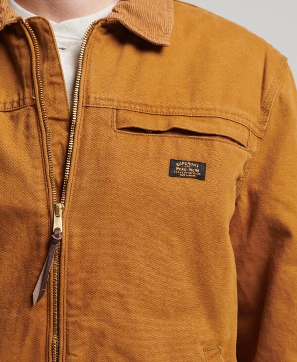 Workwear Ranch Jacket Denim Co Tobacco Brown M5011812A 8MA 2