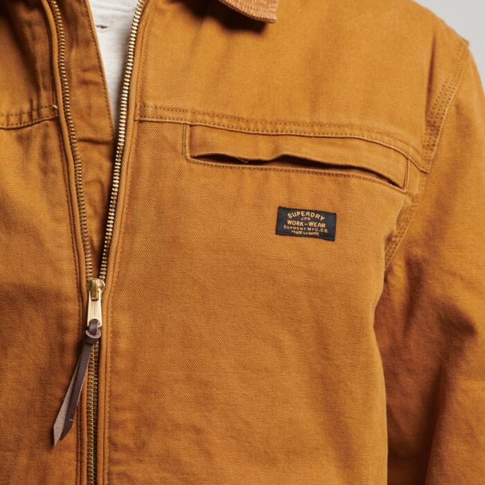 Workwear Ranch Jacket Denim Co Tobacco Brown M5011812A 8MA 2