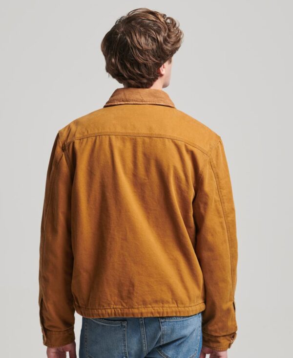 Workwear Ranch Jacket Denim Co Tobacco Brown M5011812A 8MA 4