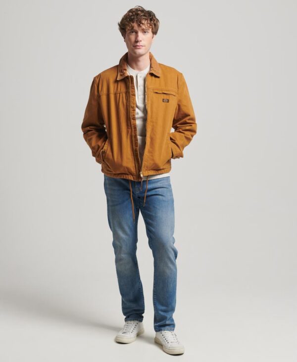 Workwear Ranch Jacket Denim Co Tobacco Brown M5011812A 8MA 5