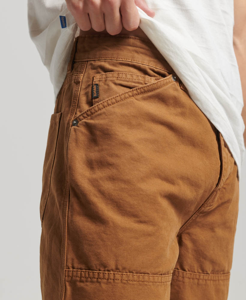 Carpenter Pants Denim Co Tobacco Brown M7011094A 8MA 2