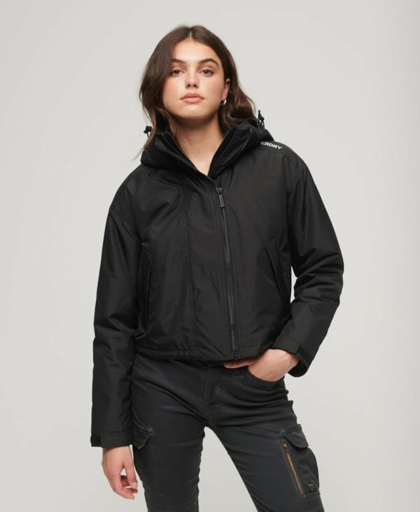 Code Windcheater Jacket Black Grid W5011703A A4O 2