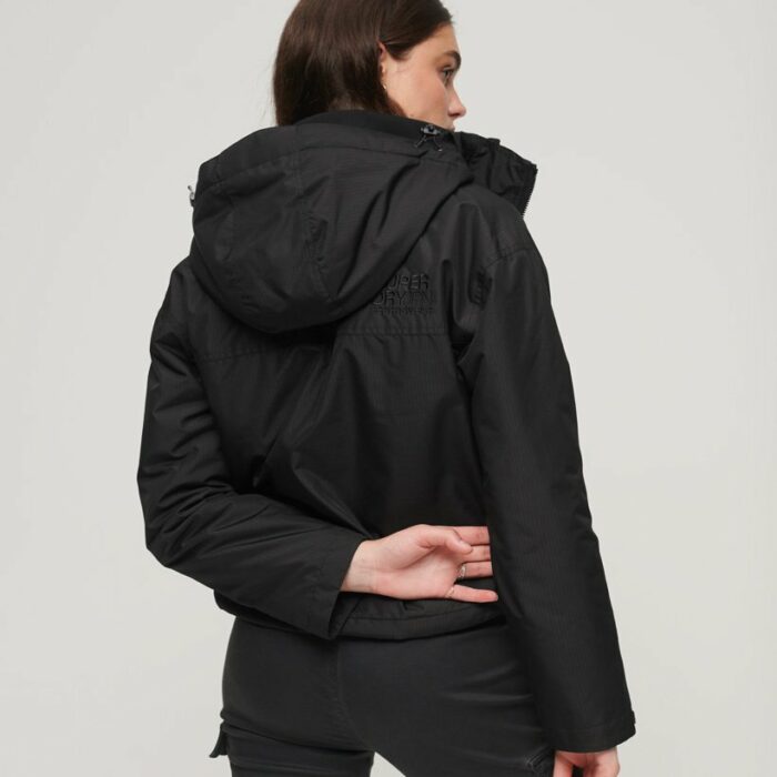 Code Windcheater Jacket Black Grid W5011703A A4O 3