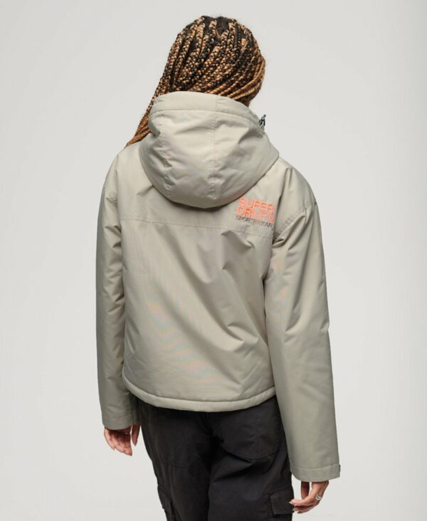 Code Windcheater Jacket Willow Grey Grid W5011703A 8QL 2