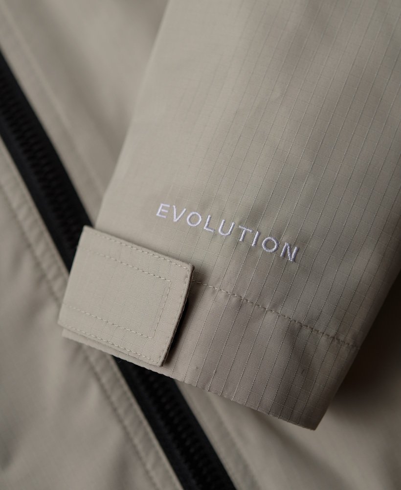 Code Windcheater Jacket Willow Grey Grid W5011703A 8QL 4