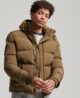 Everest Short Hooded Jacket Khaki M5011743A 03O 1