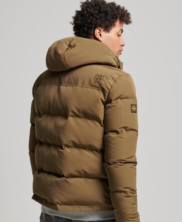 Everest Short Hooded Jacket Khaki M5011743A 03O 4