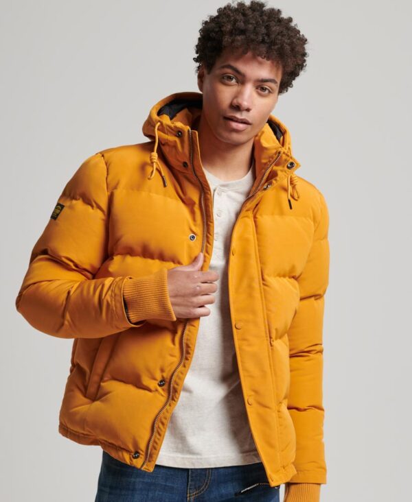 Mustard deals superdry coat