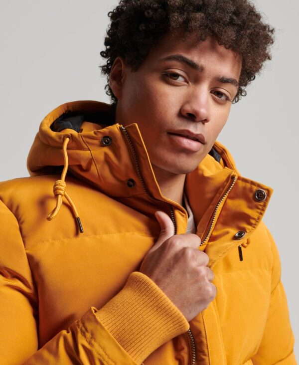 Everest Short Hooded Jacket Mustard M5011743A 34K 3