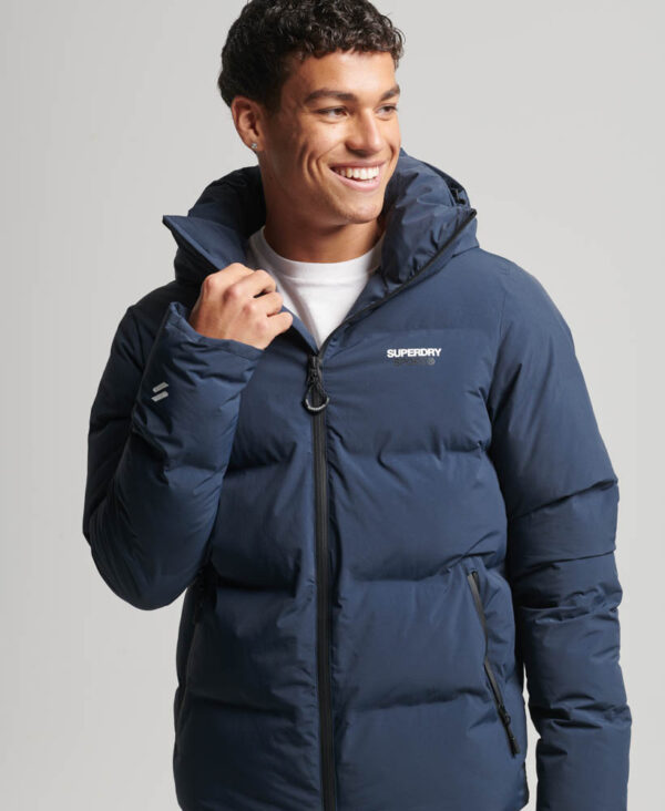 Hooded Boxy Puffer Jacket - Superdry