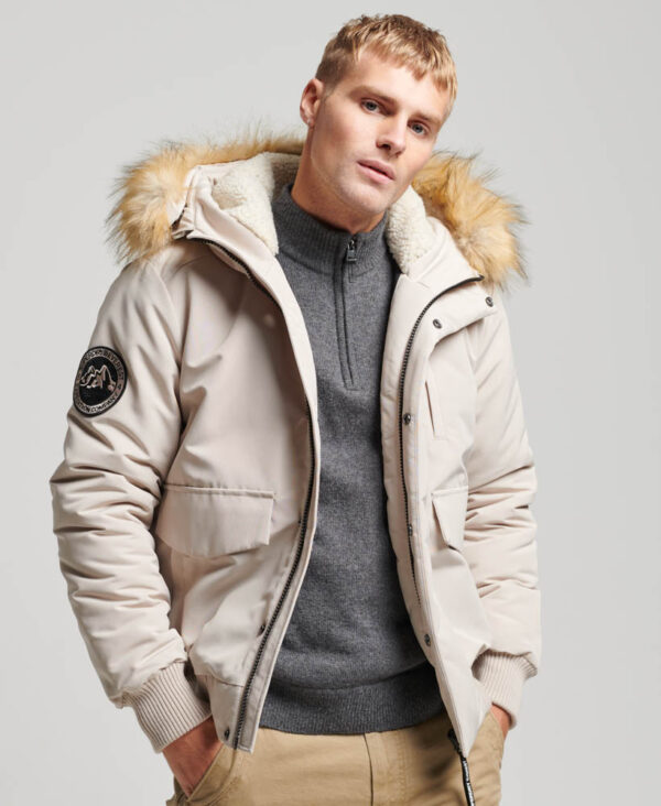 - Jacket Bomber Hooded Puffer Superdry Everest