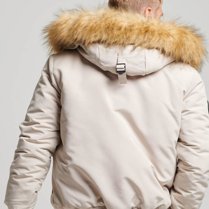 Hooded Everest Puffer Bomber Jacket Superdry