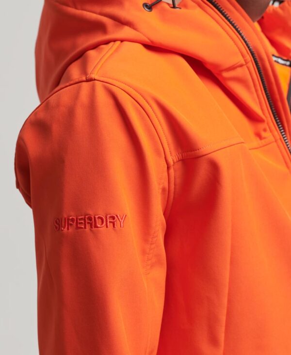 Hooded Soft Shell Jacket Bold Orange M5011824A UM2 4