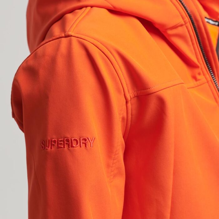 Hooded Soft Shell Jacket Bold Orange M5011824A UM2 4