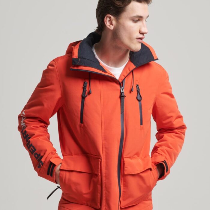 Hooded Ultimate Windbreaker Bold Orange M5011822A UM2 1