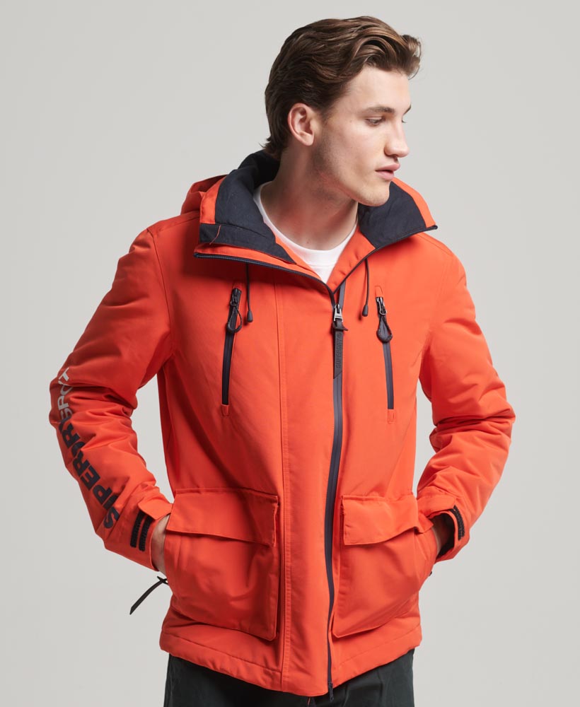 Hooded Ultimate Windbreaker Bold Orange M5011822A UM2 1