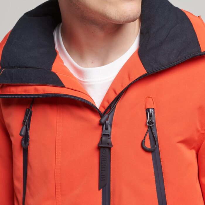 Hooded Ultimate Windbreaker Bold Orange M5011822A UM2 4