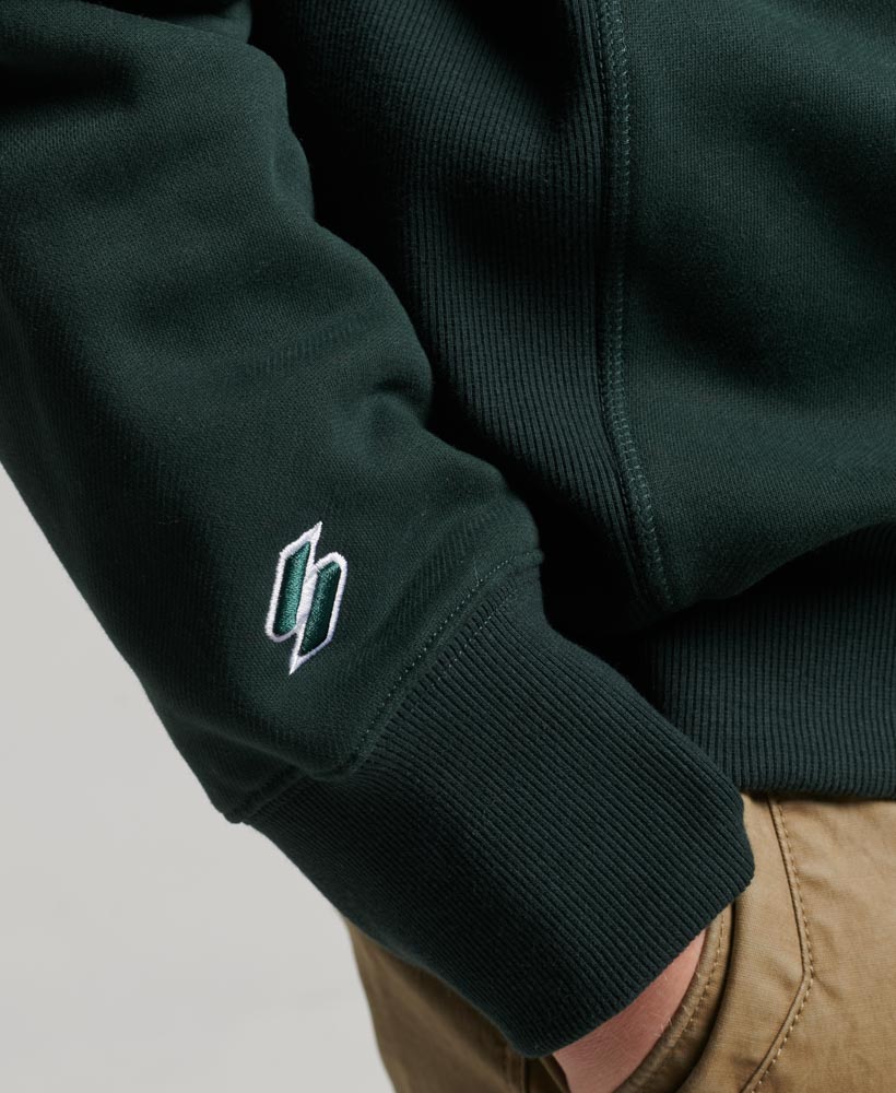 Luxury Sport Loose Fit Crew Sweatshirt Academy Dark Green M2013479A 3KO 3