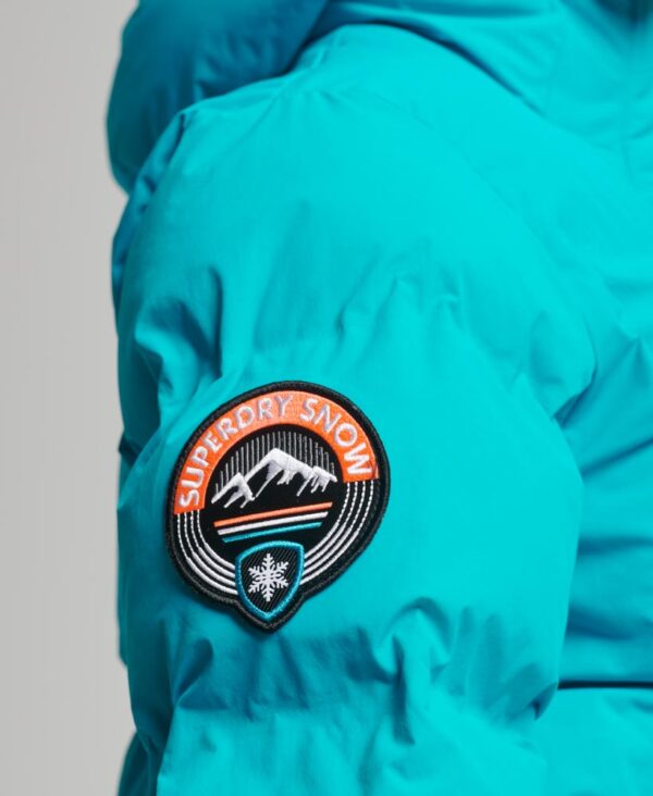 Ski Boxy Puffer Jacket Bali Blue WS110144A 9MQ 2