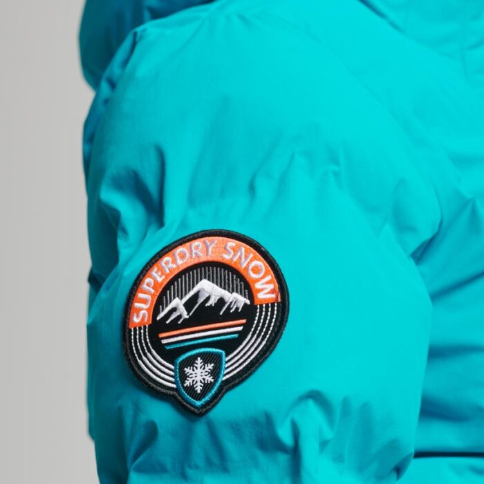 Ski Boxy Puffer Jacket Bali Blue WS110144A 9MQ 2