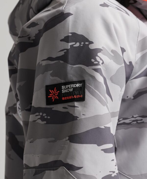 Ski Freestyle Core Jacket Ice Grey Tiger Camo MS110147A 9TM 2