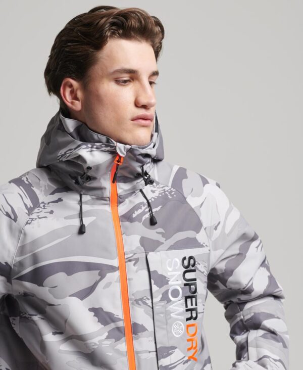 Ski Freestyle Core Jacket Ice Grey Tiger Camo MS110147A 9TM 3