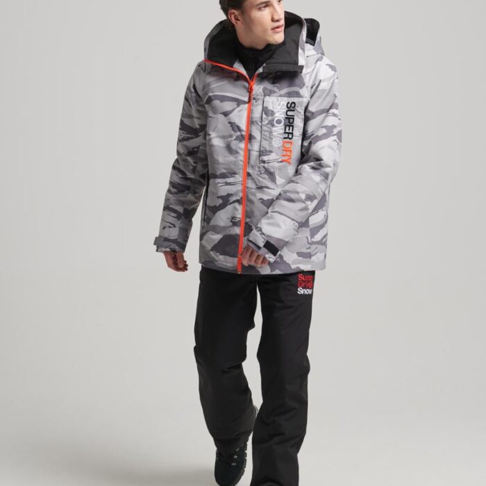 Ski Freestyle Core Jacket Ice Grey Tiger Camo MS110147A 9TM 5