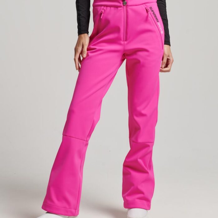 Ski Softshell Slim Trousers Hyper Magenta Pink WS110157A 9TN 1