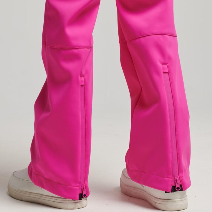 Ski Softshell Slim Trousers Hyper Magenta Pink WS110157A 9TN 4