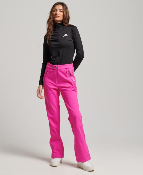 Ski Softshell Slim Trousers Hyper Magenta Pink WS110157A 9TN 5