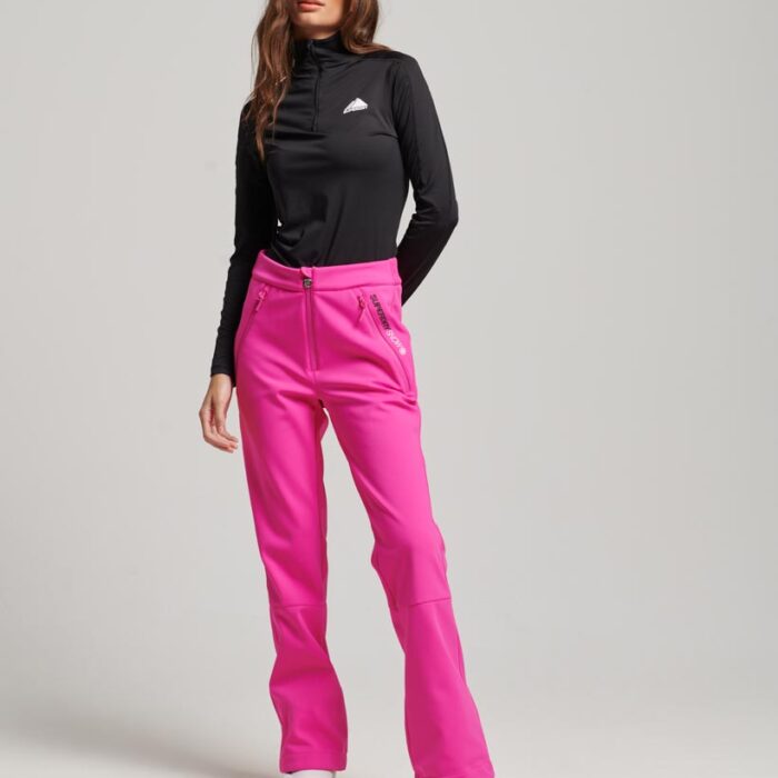 Ski Softshell Slim Trousers Hyper Magenta Pink WS110157A 9TN 5