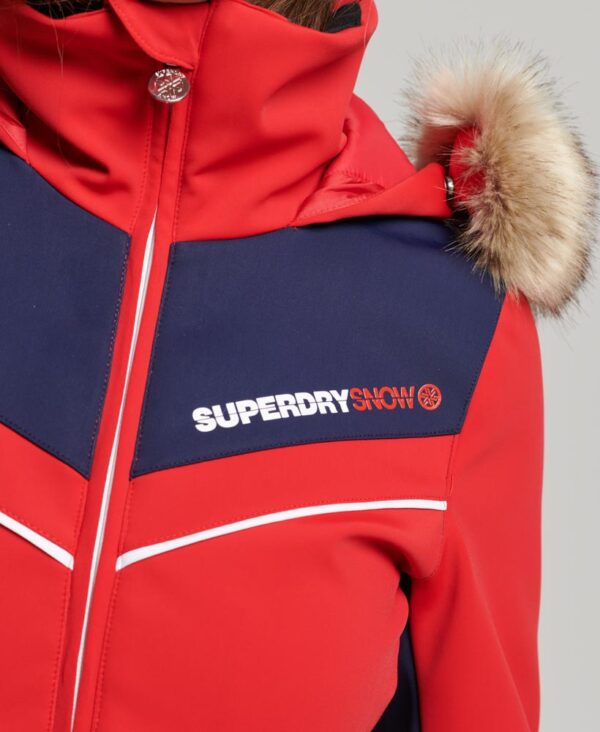 Superdry glacier online ski suit