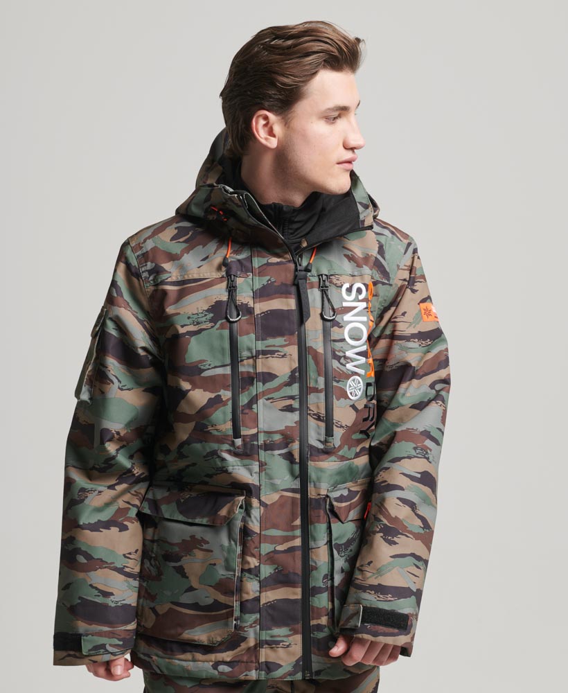 Ski Ultimate Rescue Jacket Woodland Green Camo MS110145A 9TT 1