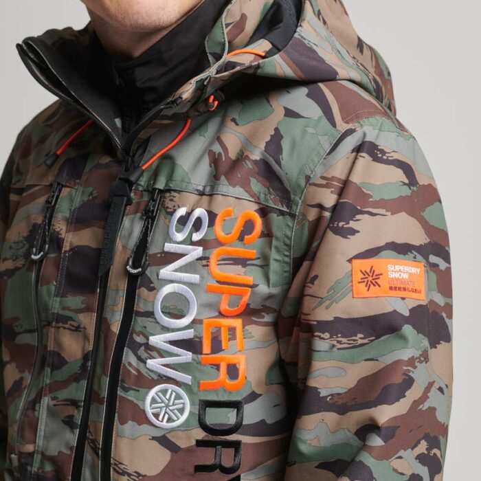Ski Ultimate Rescue Jacket Woodland Green Camo MS110145A 9TT 2