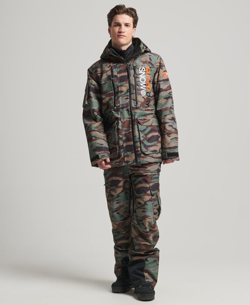 Ski Ultimate Rescue Jacket Woodland Green Camo MS110145A 9TT 5