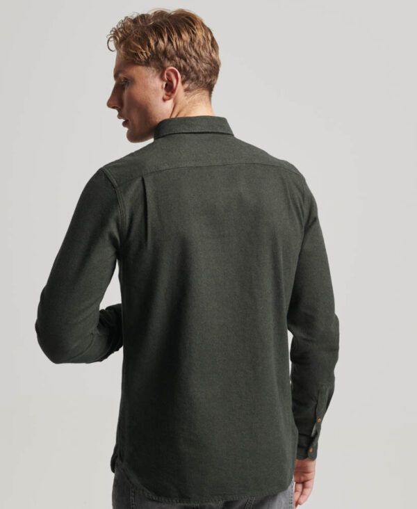 Trailsman Flannel Shirt Surplus Goods Olive M4010723A LO3 2