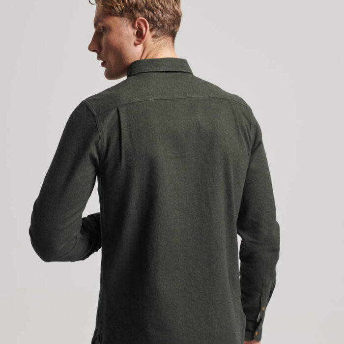 Trailsman Flannel Shirt Surplus Goods Olive M4010723A LO3 2