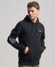 Utility Sport Logo Loose Hoodie Black M2013089A 02A 1