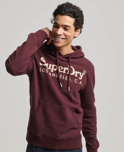 Venue Classic Logo Hoodie Burbank Burgundy Grindle M2013147A NYP 1