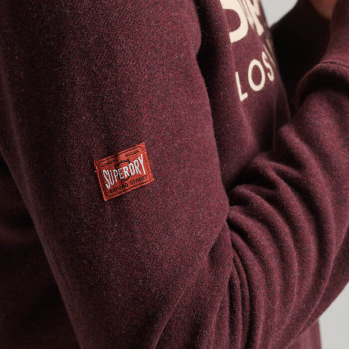 Venue Classic Logo Hoodie Burbank Burgundy Grindle M2013147A NYP 2