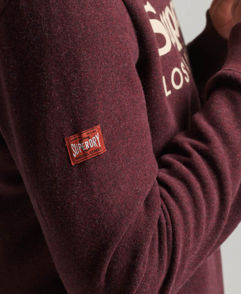 Venue Classic Logo Hoodie Burbank Burgundy Grindle M2013147A NYP 2