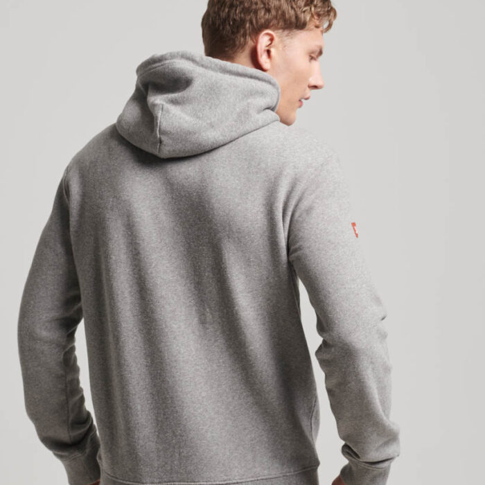 Venue Classic Logo Hoodie Steel Grey Grindle M2013147A KGH 2