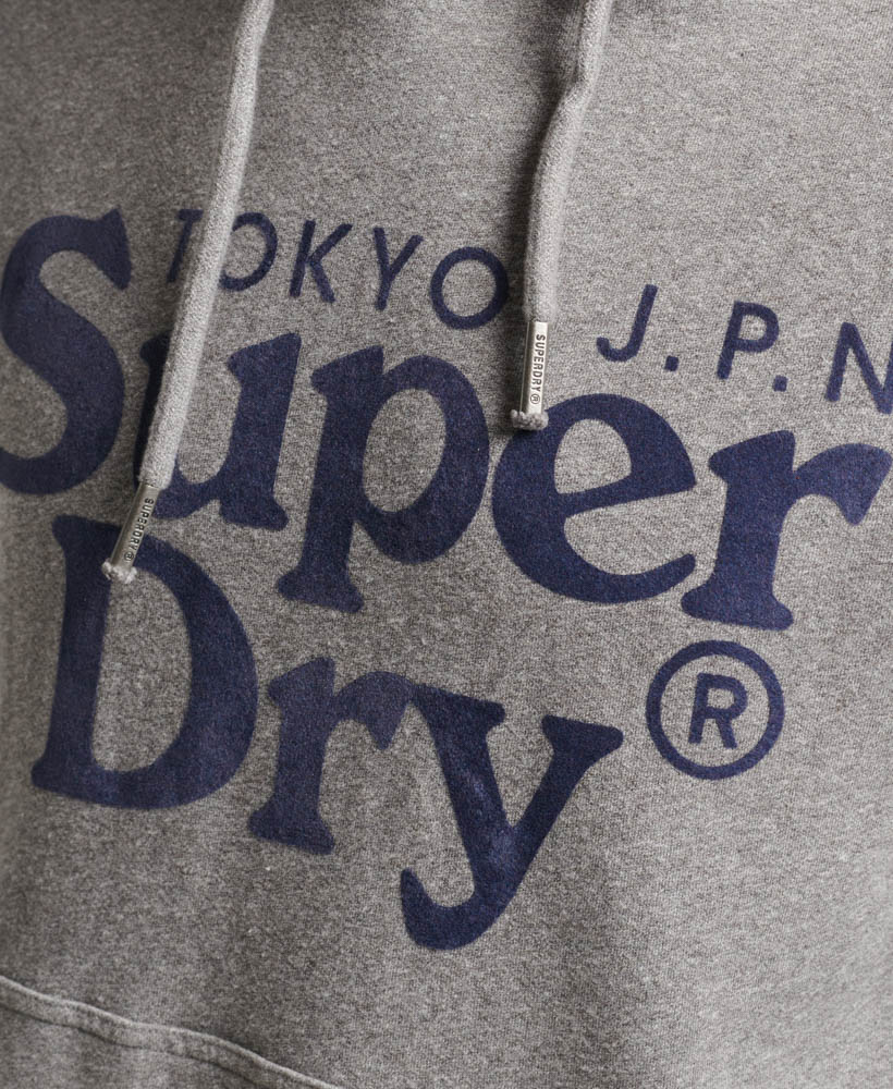 Venue Classic Logo Hoodie Steel Grey Grindle M2013147A KGH 4