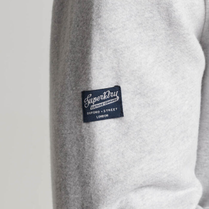 Workwear Logo Graphic Hoodie Glacier Grey Marl M2013134A 5WB 3