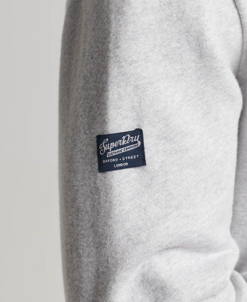 Workwear Logo Graphic Hoodie Glacier Grey Marl M2013134A 5WB 3