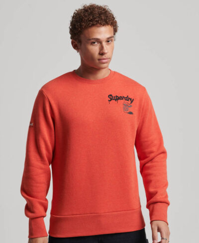 Workwear Trade Sweatshirt Bright Orange Marl M2013166A 5EG 1